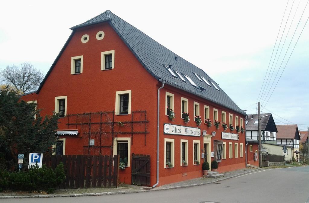 Altes Wirtshaus Foerdergersdorf Bed & Breakfast Tharandt Esterno foto